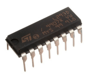 Hoe DC-motoren te besturen met de L293D motor driver IC