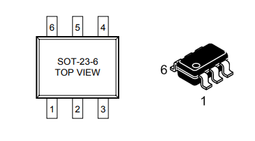 DW01A Pinout and Pin Functions